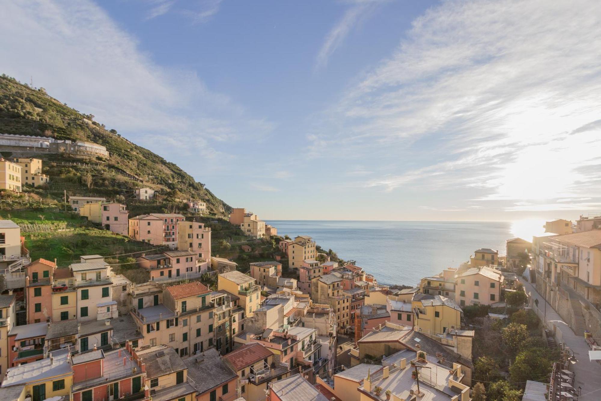 Casato Bapo' Camera Panoramica Eufrasia Riomaggiore Dış mekan fotoğraf